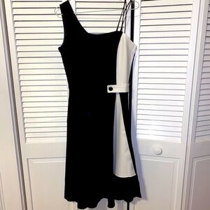 Beautiful Black and White Dress